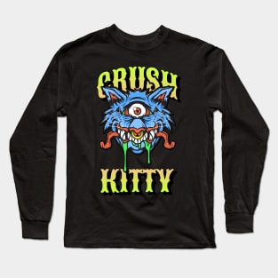 Crush kitty Long Sleeve T-Shirt